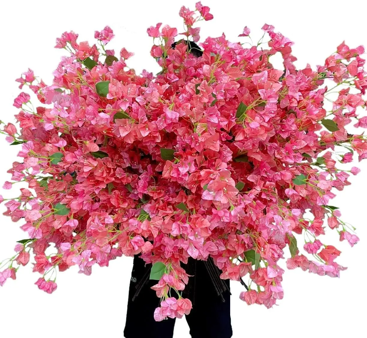 40-Piece Set of Artificial Bougainvillea Silk Flowers with 45-Inch Stems for Wedding Centerpieces, Business, Indoor, Outdoor
40-Piece Set of Artificial Bougainvillea Silk Flowers with 45-Inch Stems for Wedding Centerpieces, Business, Indoor, Outdoor
