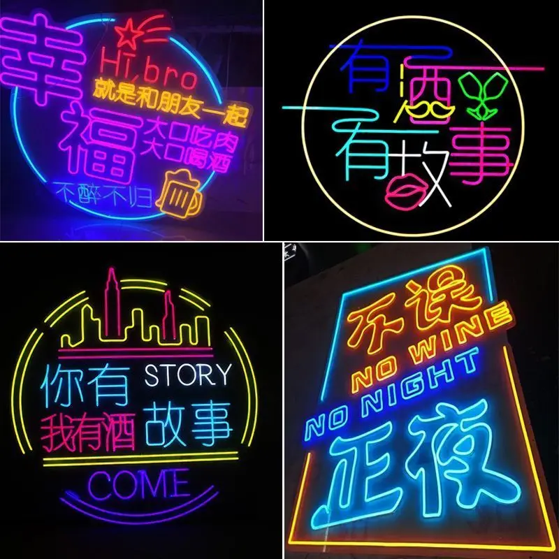 Custom Neon Sign Name Neon Sign LED Light Wall Decor city commercial street KTV BAR
Custom Neon Sign Name Neon Sign LED Light Wall Decor city commercial street KTV BAR
