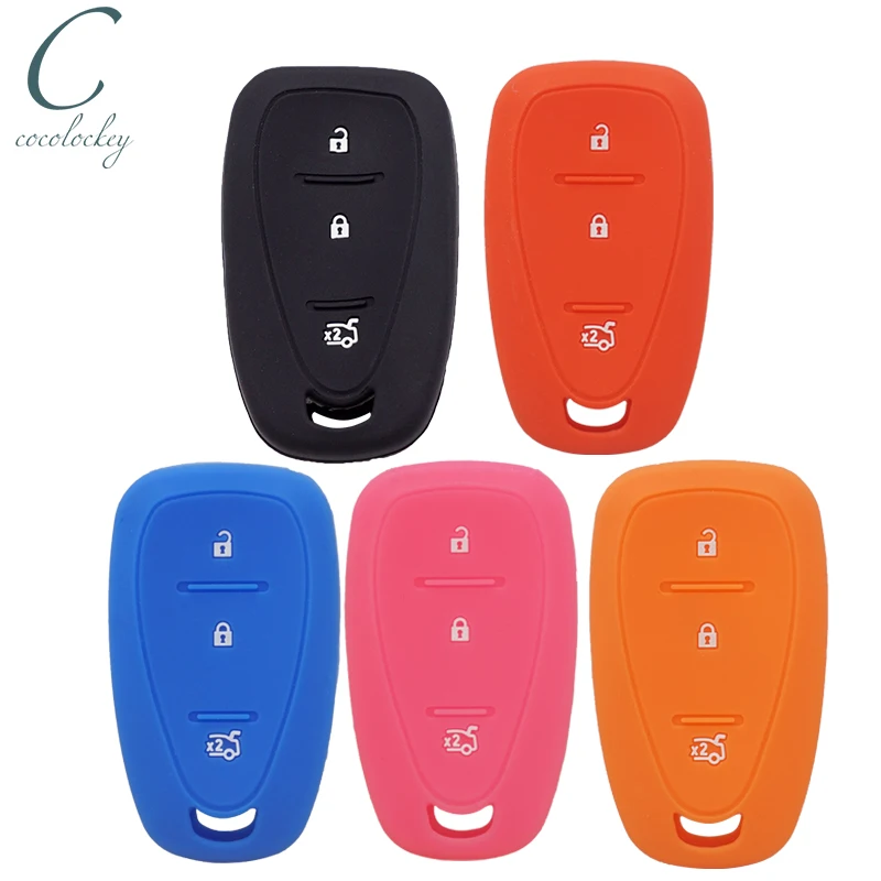 Cocolockey Silicone Key Cover FOB Case for Chevrolet Cruze Equinox Sonic Spark 2016-2021 3B Smart Remote Keys Car Accessories
Cocolockey Silicone Key Cover FOB Case for Chevrolet Cruze Equinox Sonic Spark 2016-2021 3B Smart Remote Keys Car Accessories