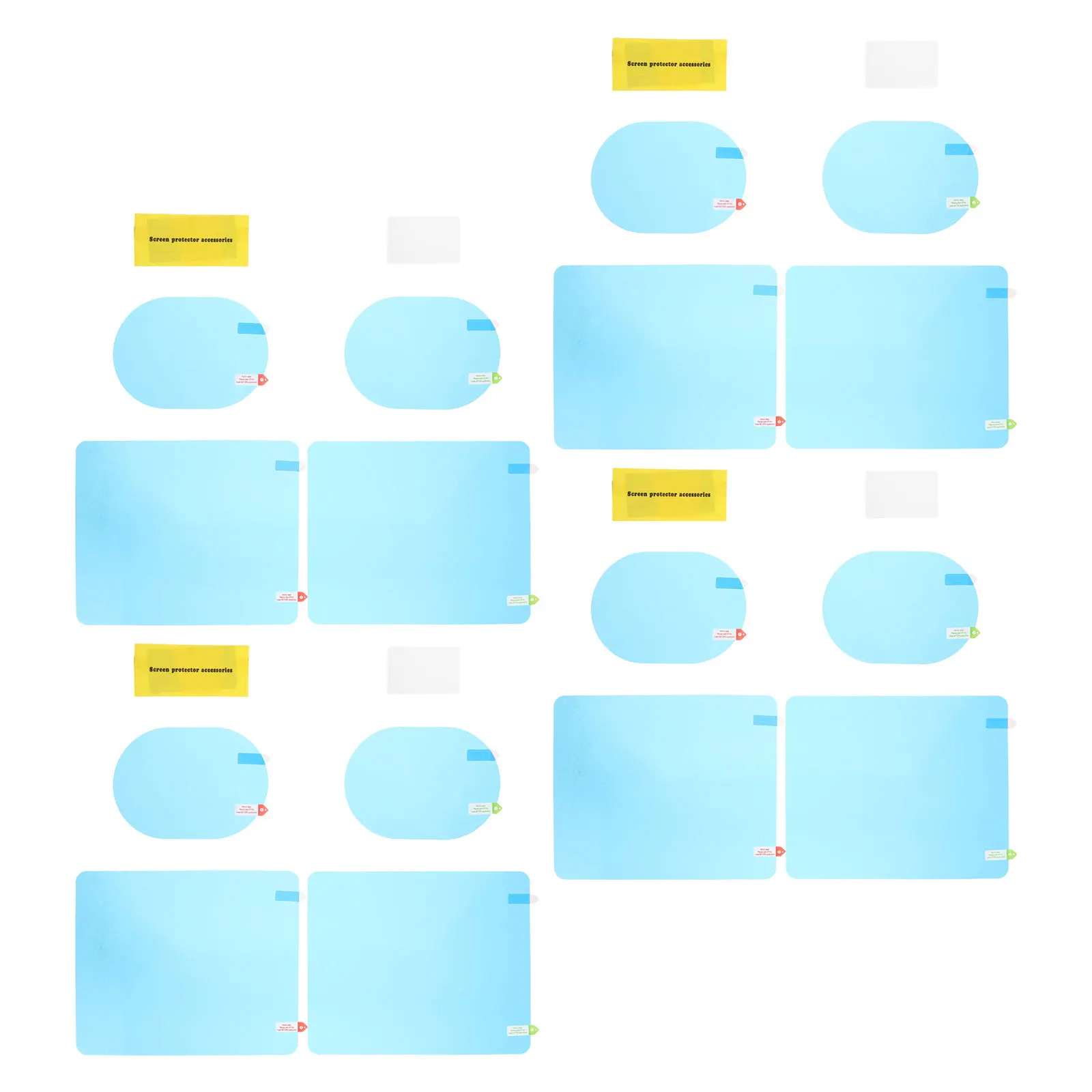 4 комплекта водонепроницаемых пленок для зеркал заднего вида автомобиля, защита от дождя, технология противотуманности, повышенная безопасность вождения в дождливую погоду
4 комплекта водонепроницаемых пленок для зеркал заднего вида автомобиля, защита от дождя, технология противотуманности, повышенная безопасность вождения в дождливую погоду