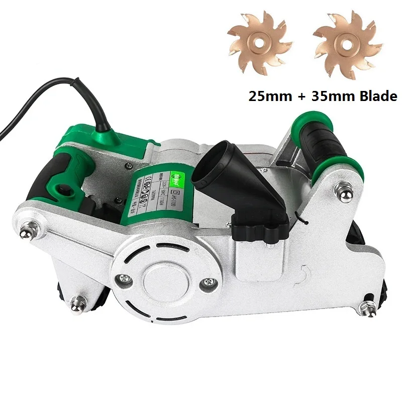 Electric Tile Cutter Wall Chaser Machine 220V 1100W 25MM/35MM Wall Groove Cutting Machine/Line Slot Machine
Electric Tile Cutter Wall Chaser Machine 220V 1100W 25MM/35MM Wall Groove Cutting Machine/Line Slot Machine