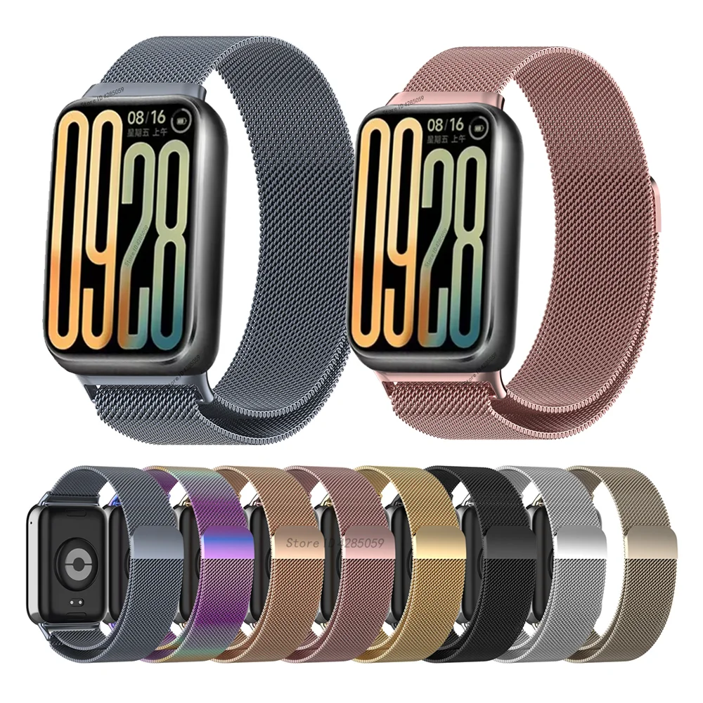 Milanese Loop Band For Xiaomi Mi Band 9 Pro 8 Pro SmartWatch Metal Strap Bracelet For Redmi Watch 4 Wristband Accessories Correa
Milanese Loop Band For Xiaomi Mi Band 9 Pro 8 Pro SmartWatch Metal Strap Bracelet For Redmi Watch 4 Wristband Accessories Correa