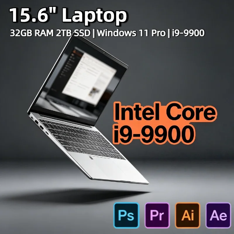 Windows 11 Ultra Slim Laptop 15.6 Inch Intel i9 9900 32GB RAM 512GB 1TB SSD Gamer Notebook 1920x1080 Office PC Max Pro
Windows 11 Ultra Slim Laptop 15.6 Inch Intel i9 9900 32GB RAM 512GB 1TB SSD Gamer Notebook 1920x1080 Office PC Max Pro