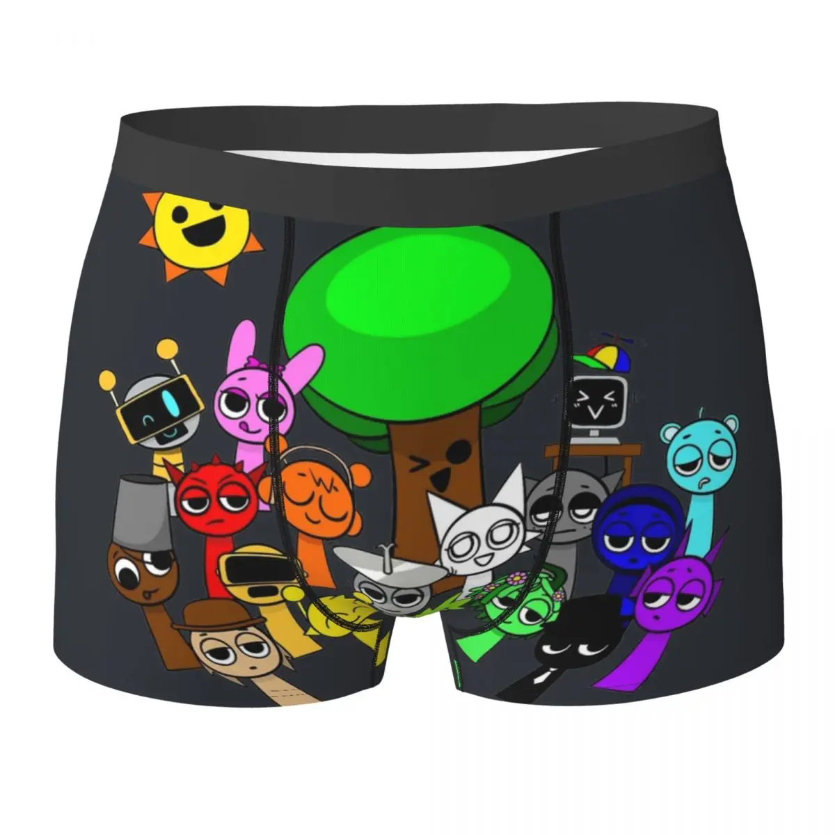 Hot Sprunki Game Underwear Cartoon Incredibox Male Boxer Brief Breathable Boxer Shorts Hot Print Large Size Panties
Hot Sprunki Game Underwear Cartoon Incredibox Male Boxer Brief Breathable Boxer Shorts Hot Print Large Size Panties