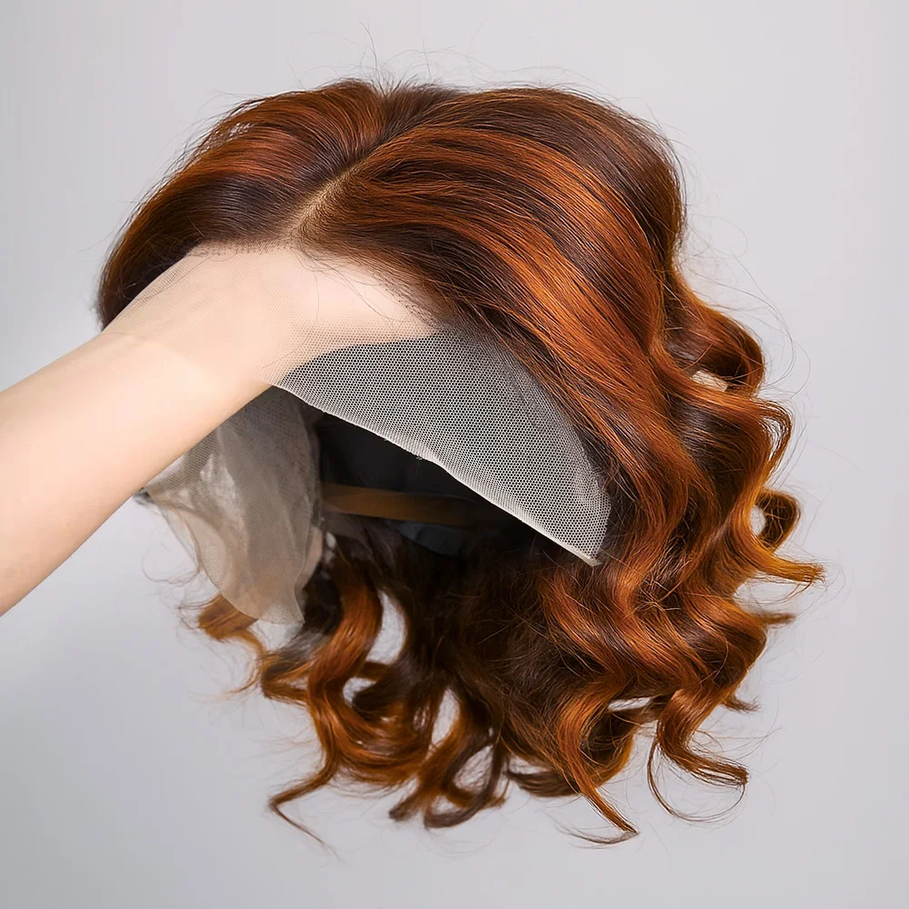 Ginger Mixed Brown 5x5 Glueless Body Wave Wear And Go Wig #4/350 Short Bob Colored 13x4 HD Transparent Lace Front Human Hair Wig
Ginger Mixed Brown 5x5 Glueless Body Wave Wear And Go Wig #4/350 Short Bob Colored 13x4 HD Transparent Lace Front Human Hair Wig