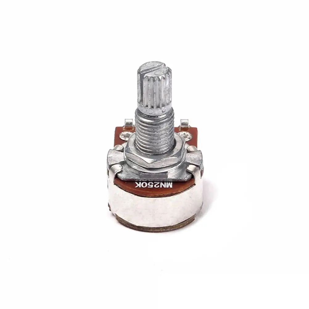 Dual Potentiometer MN250K Audio Split Shaft Guitar Volume Adjustable Potentiometers Electric Guitar Instruments
Dual Potentiometer MN250K Audio Split Shaft Guitar Volume Adjustable Potentiometers Electric Guitar Instruments