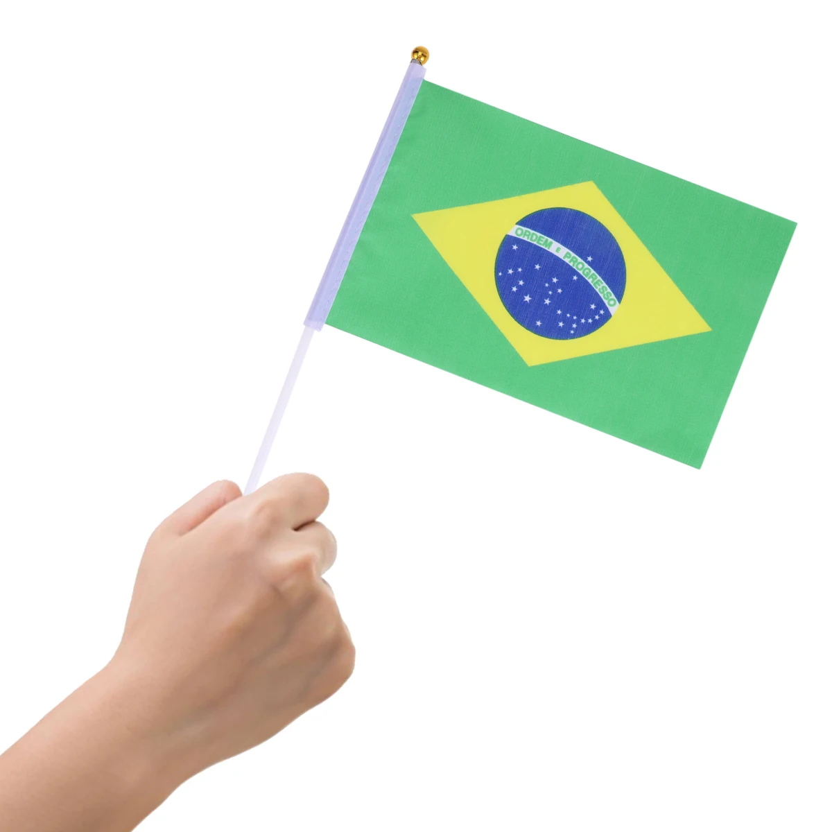 50Pcs Hand Held Small Brazil Stick Flags Lightweight Durable Polyester Plastic Sticks Festival Sports Clubs Party Decoration
50Pcs Hand Held Small Brazil Stick Flags Lightweight Durable Polyester Plastic Sticks Festival Sports Clubs Party Decoration