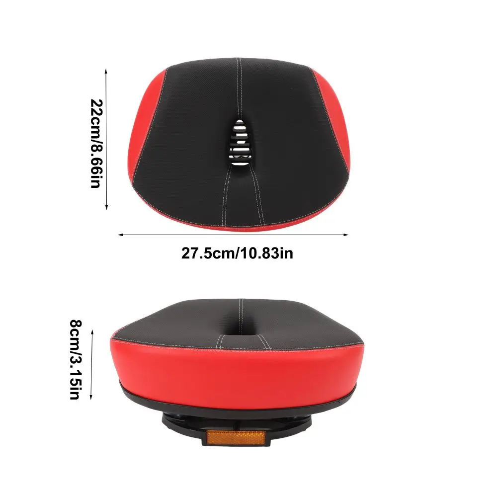 Comfortable Breathable Noseless Bike Seat Oversized Soft Bicycle Seat Wide Ergonomic Bike Saddle Cycling Comfort Upgrade
Comfortable Breathable Noseless Bike Seat Oversized Soft Bicycle Seat Wide Ergonomic Bike Saddle Cycling Comfort Upgrade