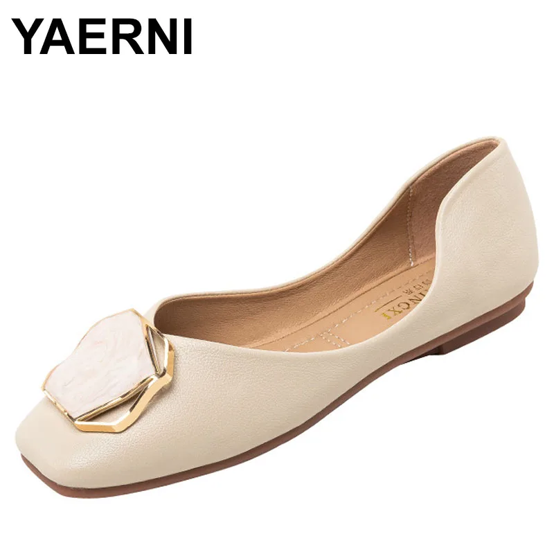 2025 Women Flats Shoes Metal Buckle Decoration Ballet Shoes Office LadySlip on Leaher Loafers Female Spring Fashion
2025 Women Flats Shoes Metal Buckle Decoration Ballet Shoes Office LadySlip on Leaher Loafers Female Spring Fashion