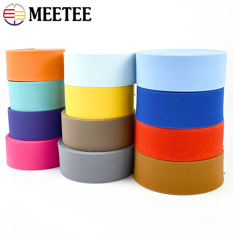 2/5/10Meters 5cm Wide Elastic Band Rubber Bands for Clothing Belt Tape Underwear Pants Waistband DIY Sewing Material Accessories
2/5/10Meters 5cm Wide Elastic Band Rubber Bands for Clothing Belt Tape Underwear Pants Waistband DIY Sewing Material Accessories