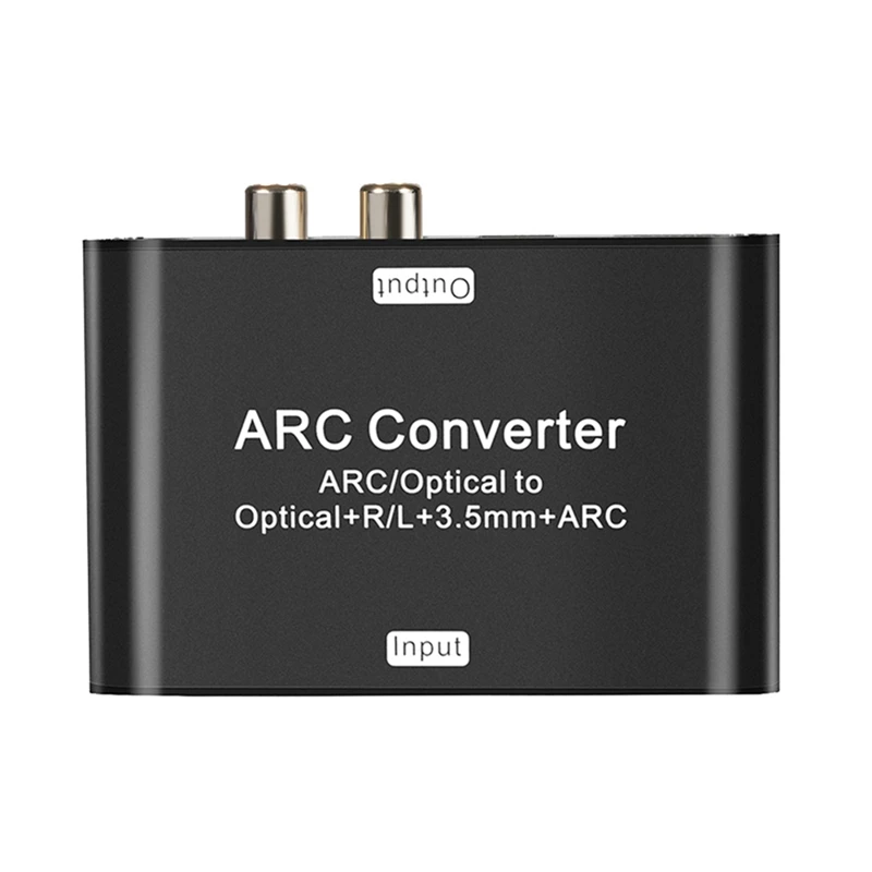 ARC Audio Extractor 192Khz -Compatible ARC Converter Digital Optical SPDIF To RCA L/R Coaxial SPDIF 3.5Mm Converter Durable
ARC Audio Extractor 192Khz -Compatible ARC Converter Digital Optical SPDIF To RCA L/R Coaxial SPDIF 3.5Mm Converter Durable