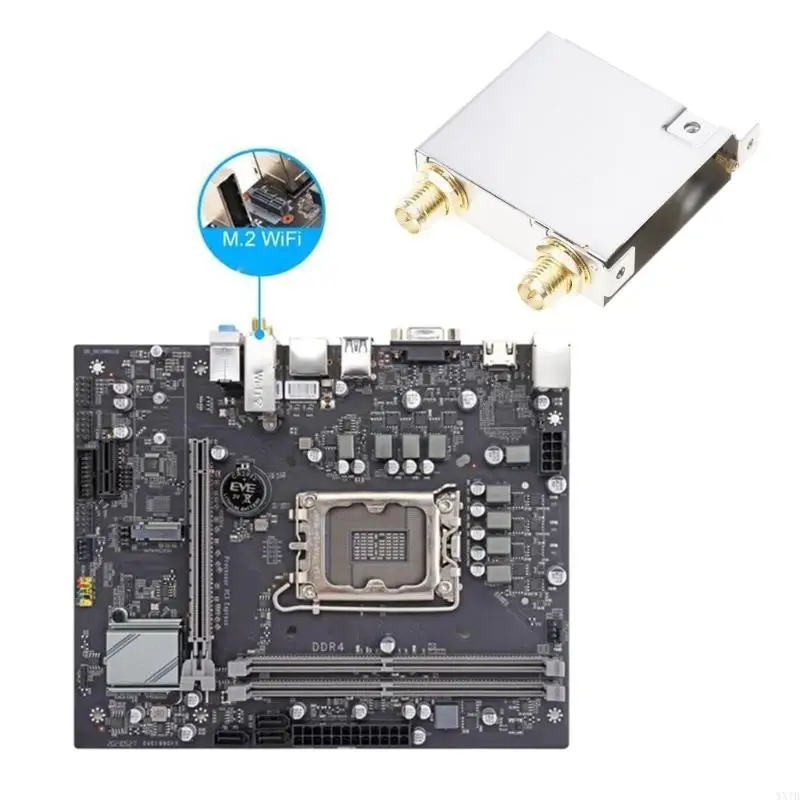 Innovative M.2 Wireless Adapter Stainless Steel WiFi Module Wireless Connection