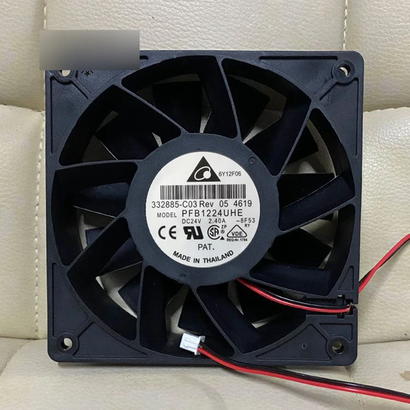 Y+1pcs New for Delta PFB1224UHE -8F53 12CM 24V 2.40A Inverter cooling fan#XR
Y+1pcs New for Delta PFB1224UHE -8F53 12CM 24V 2.40A Inverter cooling fan#XR