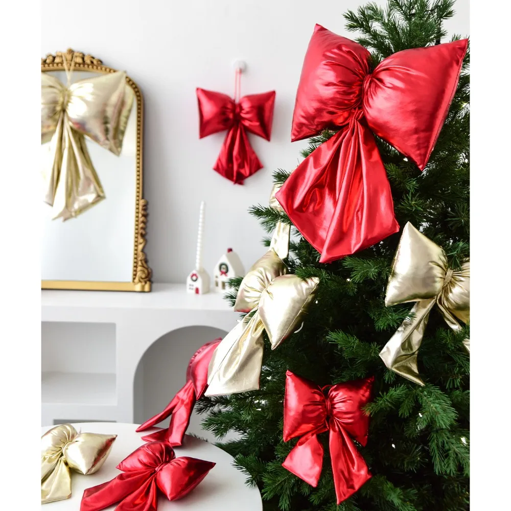 Christmas Leather Bow Red Decoration for Tree Hanging Ornament Holiday Party Decor Bows Xmas Supplies Decorations Home Satin
Christmas Leather Bow Red Decoration for Tree Hanging Ornament Holiday Party Decor Bows Xmas Supplies Decorations Home Satin