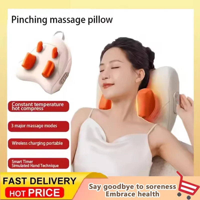 Trapezius Electric Massage Pillow Wireless Car And Home Massager Heating Waist Neck Leg Cervical Shiatsu Kneading
Trapezius Electric Massage Pillow Wireless Car And Home Massager Heating Waist Neck Leg Cervical Shiatsu Kneading