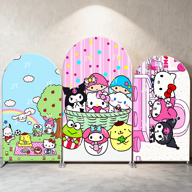 Sanrio Characters Arch Backdrop Cover Basket Gathering Lively Cute Cartoon Style Birthday & Baby Shower Party Photo Booth Decor
Sanrio Characters Arch Backdrop Cover Basket Gathering Lively Cute Cartoon Style Birthday & Baby Shower Party Photo Booth Decor