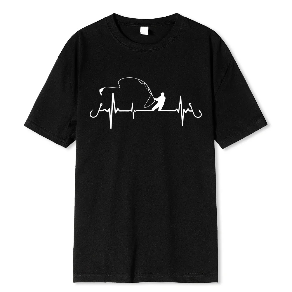 Cotton Oversize Tee Men Fishing Heartbeat Novelty Funny T Shirt Hip Hop Tshirt Streetwear T-Shirt Harajuku Mens MaleCX
Cotton Oversize Tee Men Fishing Heartbeat Novelty Funny T Shirt Hip Hop Tshirt Streetwear T-Shirt Harajuku Mens MaleCX