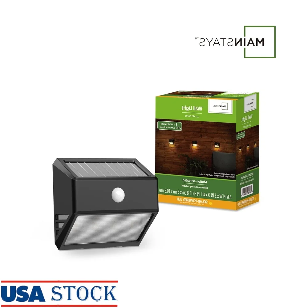 LED Solar Motion Sensor Outdoor Security Light 200 Lumens Waterproof Dusk to Dawn Wall Light Energy Saving Integrated LED Night
LED Solar Motion Sensor Outdoor Security Light 200 Lumens Waterproof Dusk to Dawn Wall Light Energy Saving Integrated LED Night