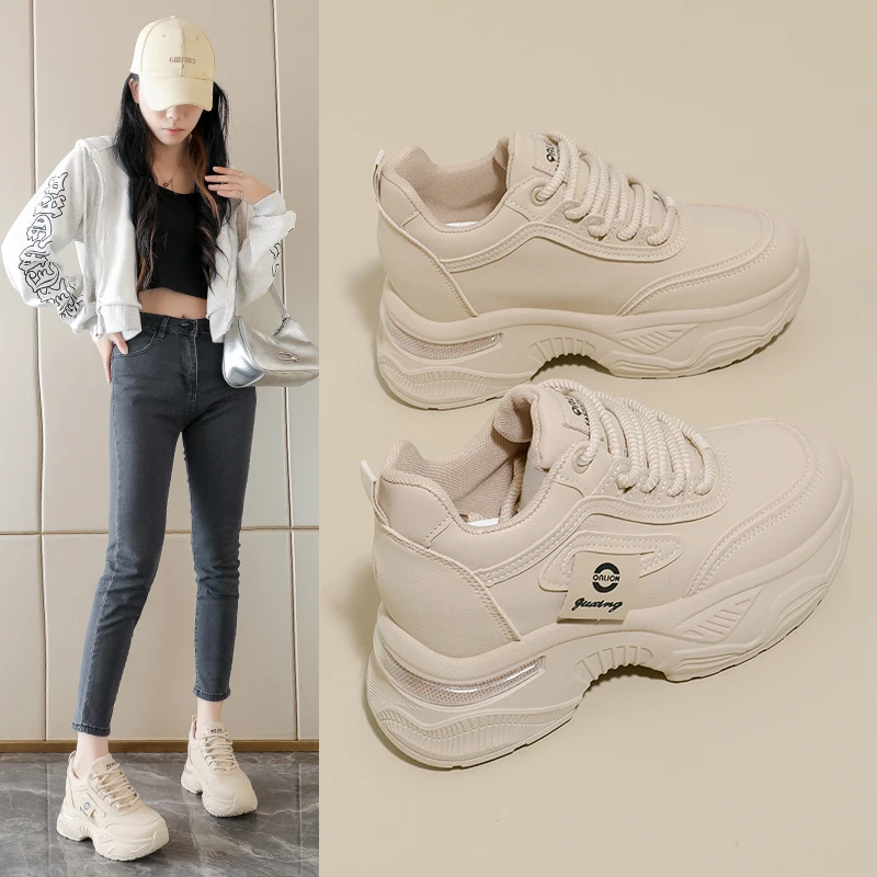 Dad sneakers with height-increasing insoles, casual versatile women's shoes, outdoor casual shoes, HT888
Dad sneakers with height-increasing insoles, casual versatile women's shoes, outdoor casual shoes, HT888