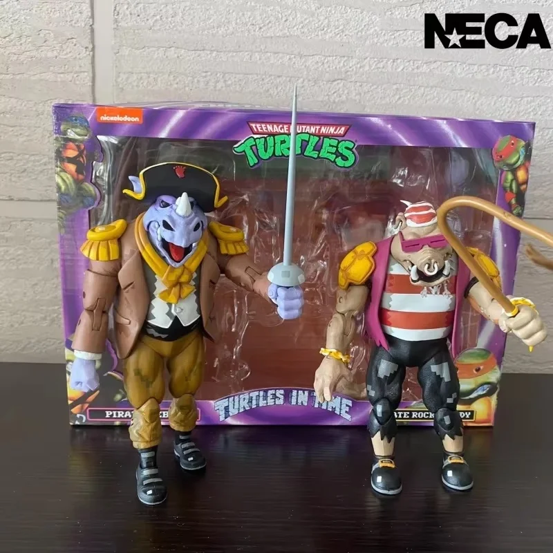 Оригинальная в наличии NECA Черепашки-подростки во времени Пиратская стука и бибоп Монстры Невеста Фигурка Модель Игрушки Подарки
Оригинальная в наличии NECA Черепашки-подростки во времени Пиратская стука и бибоп Монстры Невеста Фигурка Модель Игрушки Подарки