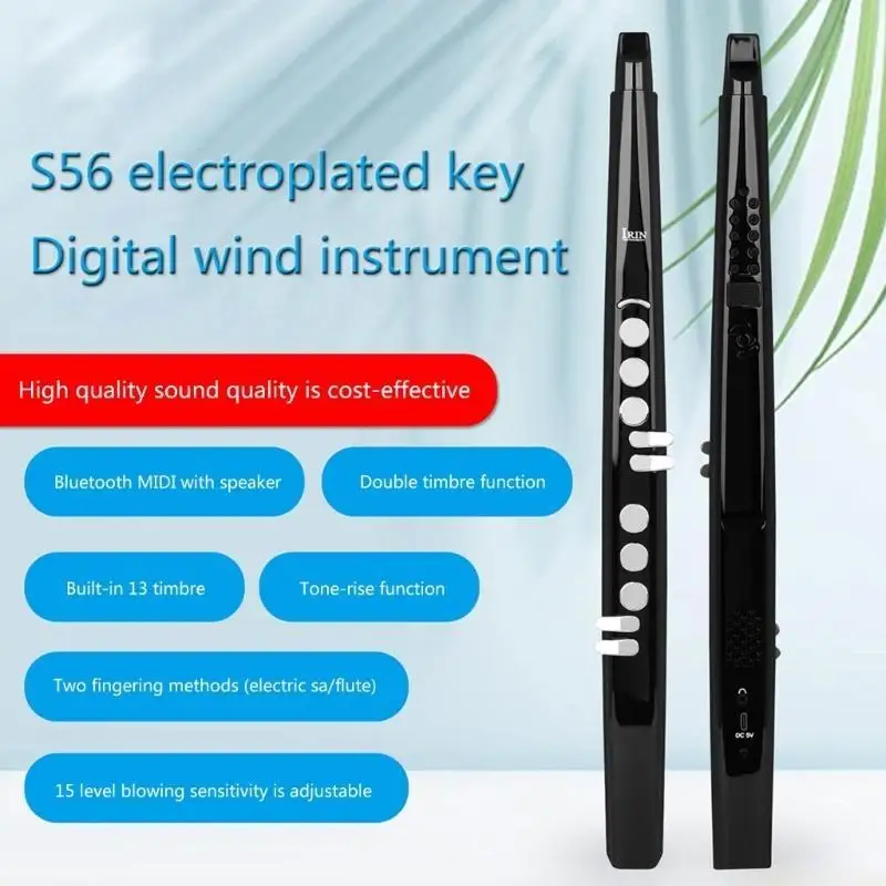 U2JB Electronic Sax Flute Electric Wind Pipe Electronic Wind Instrument Saxophone Flute Recorder Digital Wind Instrument Sets
U2JB Electronic Sax Flute Electric Wind Pipe Electronic Wind Instrument Saxophone Flute Recorder Digital Wind Instrument Sets