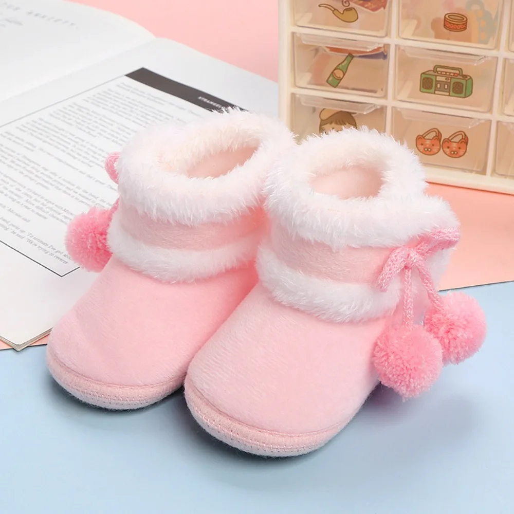 Wear Resistant Fleece Toddler Snow Boots Soft Sole 0-12 Months Cotton Shoes Warm Anti Slip Baby Footwear Winter
Wear Resistant Fleece Toddler Snow Boots Soft Sole 0-12 Months Cotton Shoes Warm Anti Slip Baby Footwear Winter