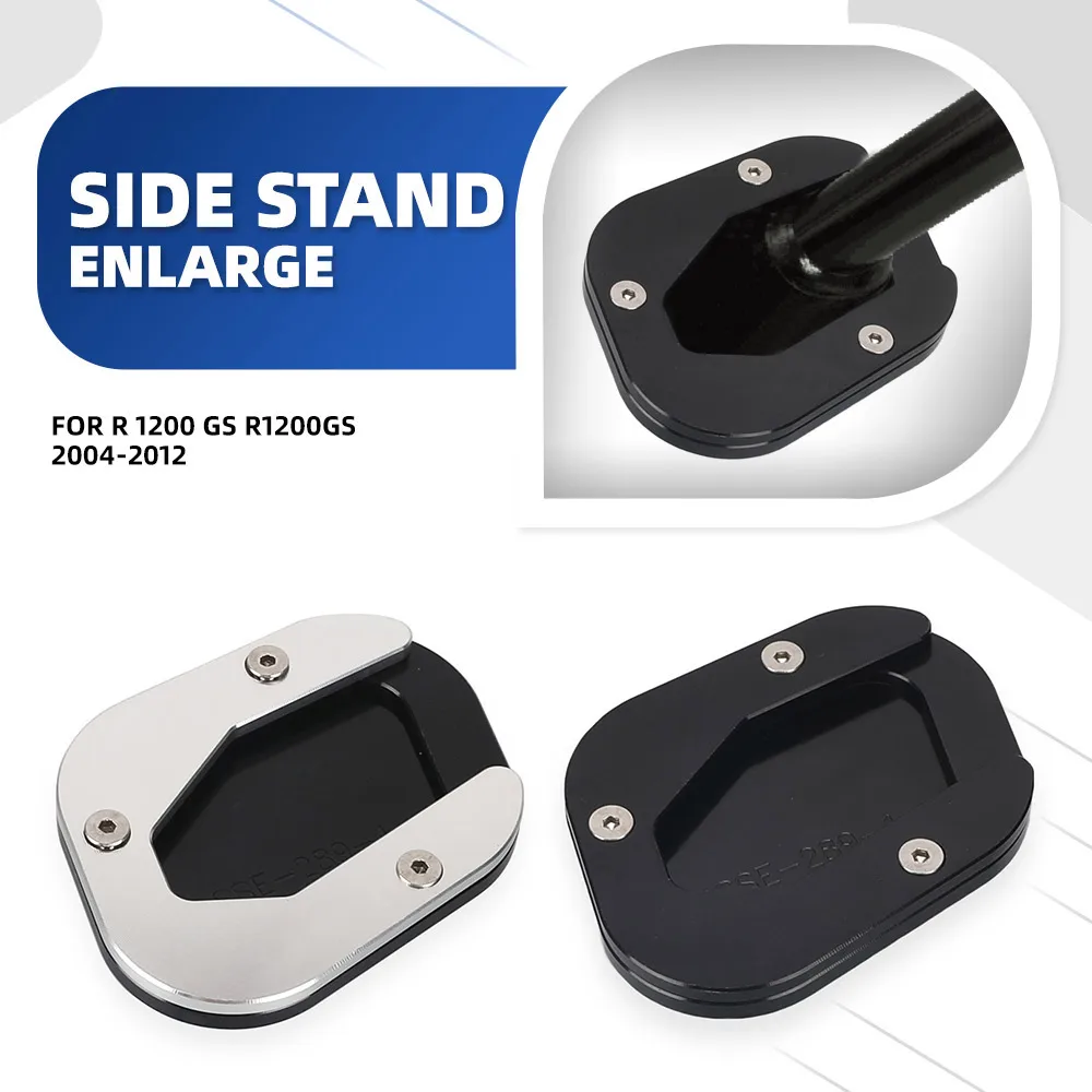 R 1200 GS 2004 2006 2007 2008 2009 2010 2011 2012 Motorcycle Kickstand Side Stand Enlarge Extension For BMW R 1200 GS R1200GS