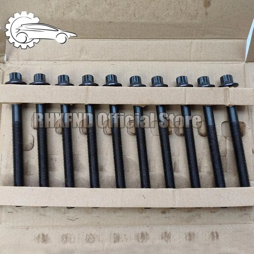 HEAD BOLT SET FOR RENAULT K9K KANGOO/MEGANE 1.5L DIESEL M11X1.5X126 373.281 1105600Q0B 11056AX000 6070161200 7701478860
HEAD BOLT SET FOR RENAULT K9K KANGOO/MEGANE 1.5L DIESEL M11X1.5X126 373.281 1105600Q0B 11056AX000 6070161200 7701478860