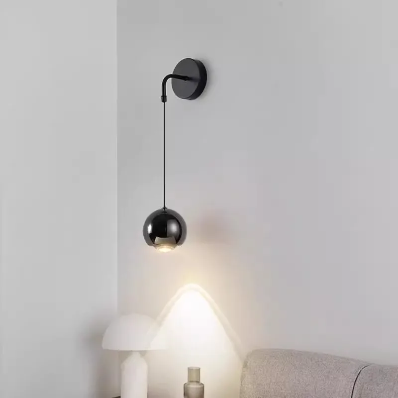 Indoor LED Wall Lamp Minimalist Aluminum Alloy Wall Light Home Living Room Bedroom Vanity Mirror Bedside Black White Lights
Indoor LED Wall Lamp Minimalist Aluminum Alloy Wall Light Home Living Room Bedroom Vanity Mirror Bedside Black White Lights