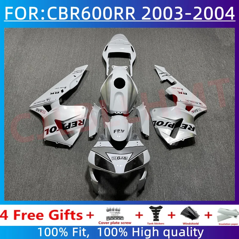 Motorcycle Fairings Kit for CBR600RR F5 03 04 CBR 600 RR 600RR Bodywork Set CBR600 2003 2004 Injection mold full fairing
Motorcycle Fairings Kit for CBR600RR F5 03 04 CBR 600 RR 600RR Bodywork Set CBR600 2003 2004 Injection mold full fairing