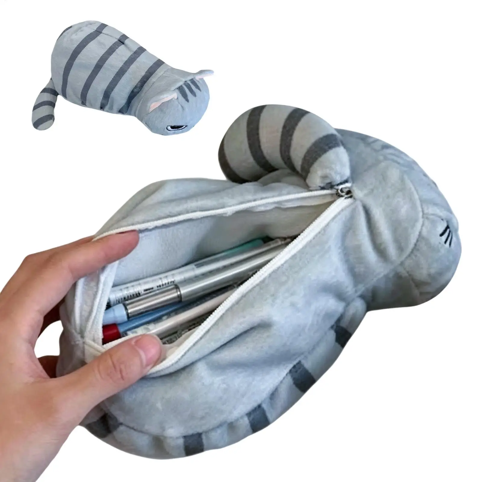 Cat Pencil Case Soft Plush Cute Box Organizer Cat Soft Pencil Box Large Capacity Zipper Small Bag For Kids Boys Girls
Cat Pencil Case Soft Plush Cute Box Organizer Cat Soft Pencil Box Large Capacity Zipper Small Bag For Kids Boys Girls