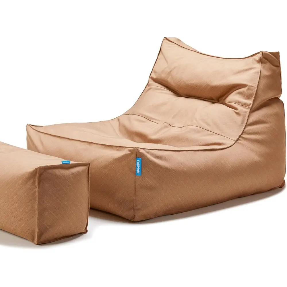 Outdoor Bean Bag Chair Cover - Removable, Washable, Weatherproof Fabric in Monaco Brick
Outdoor Bean Bag Chair Cover - Removable, Washable, Weatherproof Fabric in Monaco Brick
