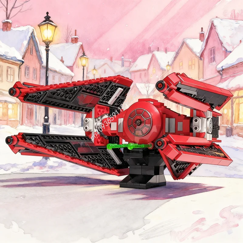 528 шт. MOC Royal Guard TIE Interceptor, 3 упаковки, звездная боевая модель, строительные блоки, архитектурная игрушка, идеи рождественских подарков, креативная
528 шт. MOC Royal Guard TIE Interceptor, 3 упаковки, звездная боевая модель, строительные блоки, архитектурная игрушка, идеи рождественских подарков, креативная