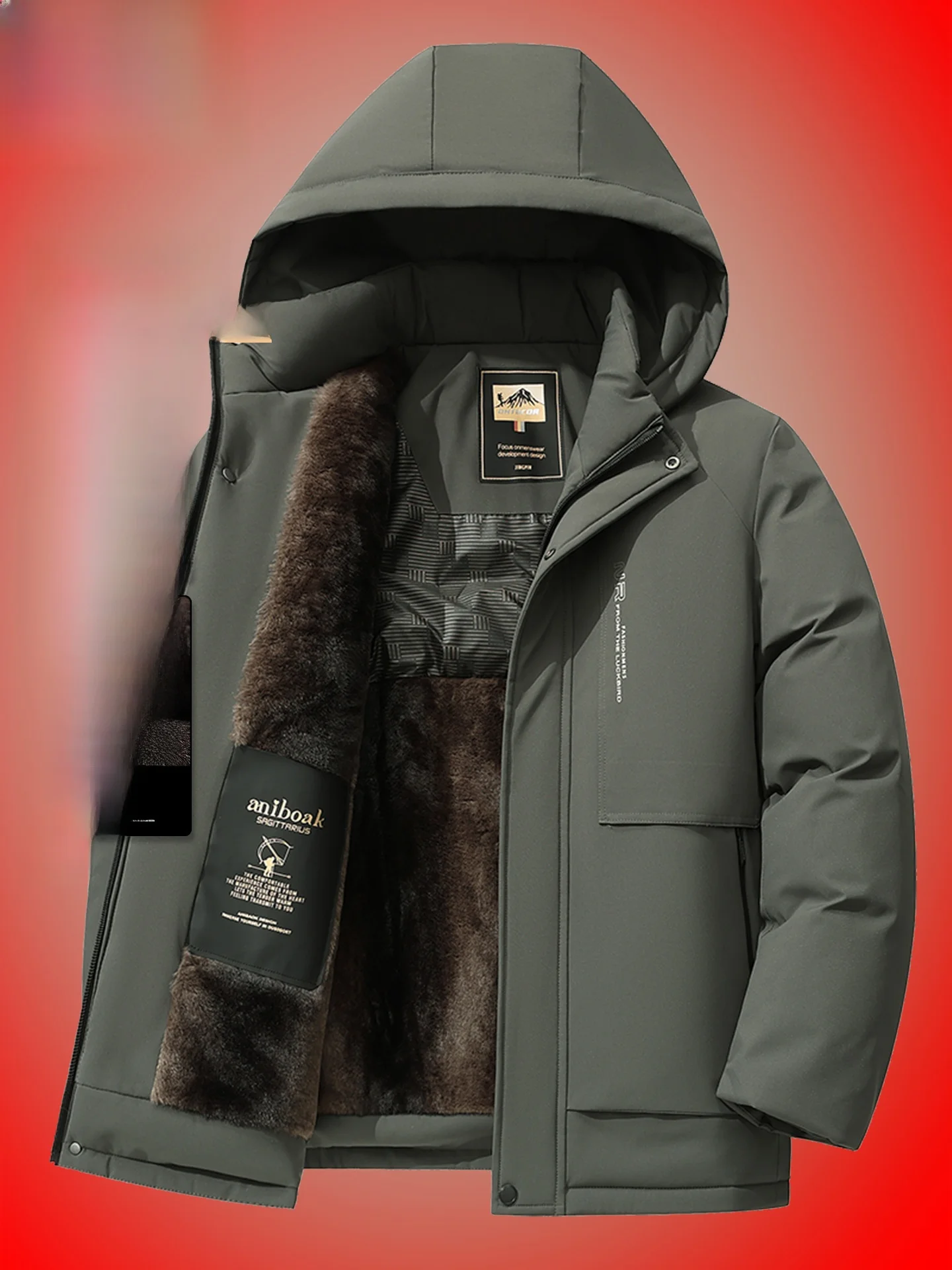 Мужская зимняя теплая куртка TUCANO с капюшоном на флисовой подкладке, модная городская стильная одежда для мужчин
Мужская зимняя теплая куртка TUCANO с капюшоном на флисовой подкладке, модная городская стильная одежда для мужчин