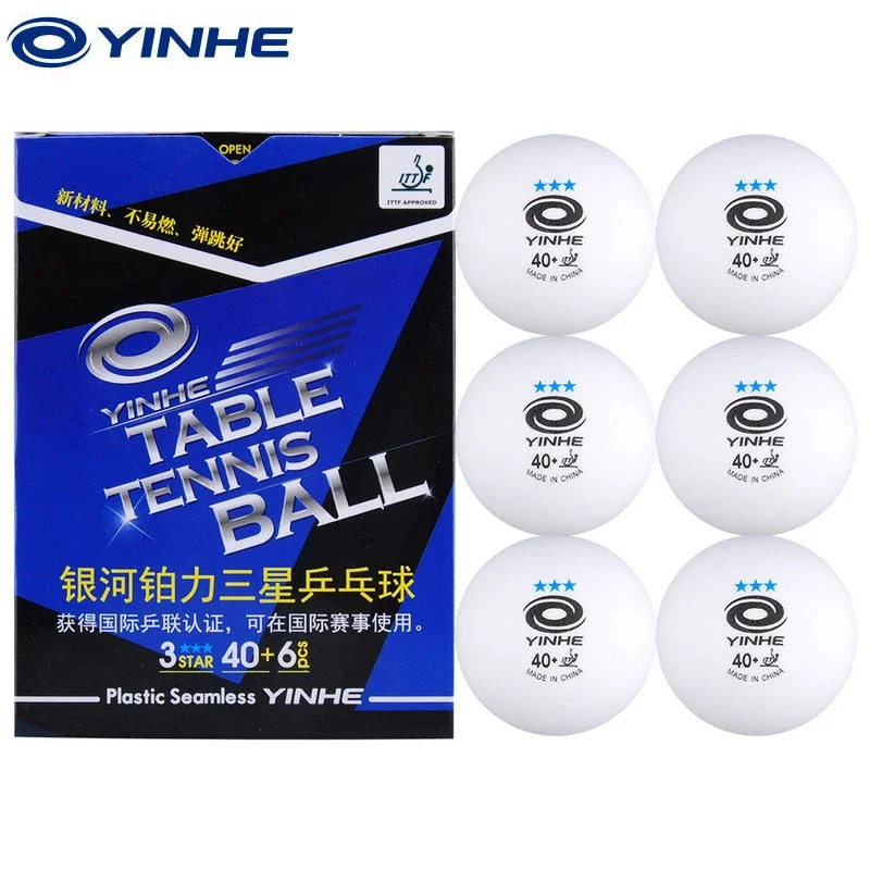 Yinhe Galaxy 3 звезды оригинальные белые шары 40 + новые материалы пластиковые бесшовные шары пинг-понг официальный мяч мировых игр
Yinhe Galaxy 3 звезды оригинальные белые шары 40 + новые материалы пластиковые бесшовные шары пинг-понг официальный мяч мировых игр