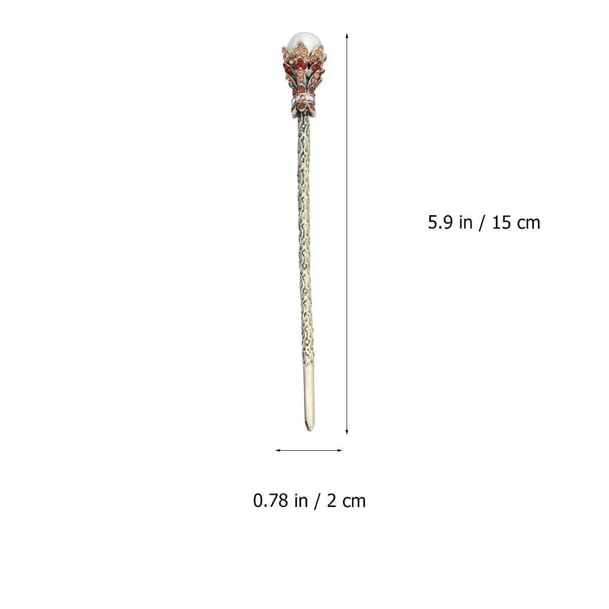 2 Pcs Vintage Hairpin Rhinestone Decorative Accessories Women Elegant Fashion Retro Bridal Headdress Hair Stick
2 Pcs Vintage Hairpin Rhinestone Decorative Accessories Women Elegant Fashion Retro Bridal Headdress Hair Stick