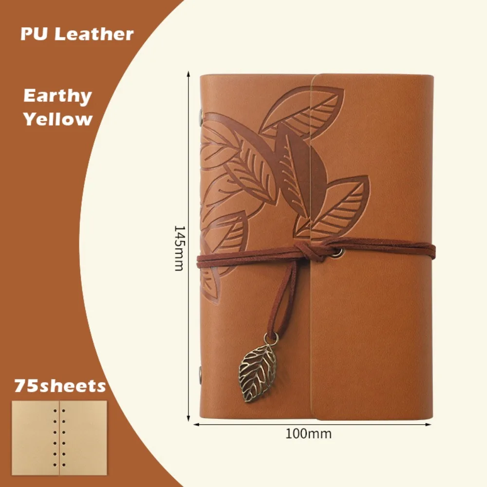Многофункциональный блокнот A7 с отрывными листами из искусственной кожи с тиснением в виде листьев, дизайнерский блокнот для путешествий с ремешками для путешествий
Многофункциональный блокнот A7 с отрывными листами из искусственной кожи с тиснением в виде листьев, дизайнерский блокнот для путешествий с ремешками для путешествий