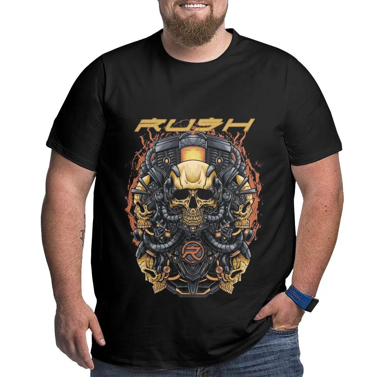 Funny Skeleton Cotton T-Shirts for Big and Tall Man Short Sleeve Graphic T Shirts Plus Size Loose Large Top Tees 1X-6X Clothing
Funny Skeleton Cotton T-Shirts for Big and Tall Man Short Sleeve Graphic T Shirts Plus Size Loose Large Top Tees 1X-6X Clothing