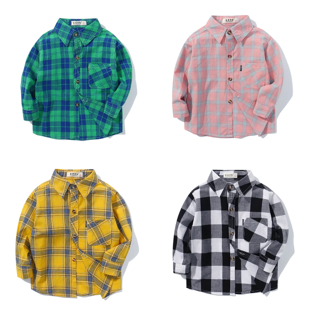 Boys Girls Checkered Shirt Soft Cotton School Unisex Kids Plaid Shirt Thin Outerwear Casual Long Sleeve Blouse for Toddler Youth
Boys Girls Checkered Shirt Soft Cotton School Unisex Kids Plaid Shirt Thin Outerwear Casual Long Sleeve Blouse for Toddler Youth