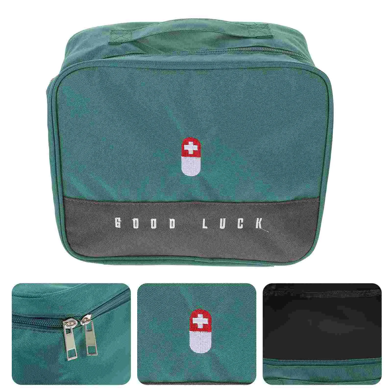 Medicine Box Aid Kit Bag Medication Pill Organizer Medical Storage Travel Container
Medicine Box Aid Kit Bag Medication Pill Organizer Medical Storage Travel Container