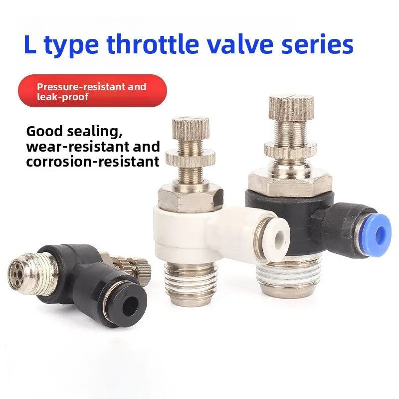 20/50/100PCS SL 1/8 1/4 3/8 1/2 Speed Control adjustable Pneumatic Fitting Throttle Valve Controller 4 6 8 10mm Hose Tube
20/50/100PCS SL 1/8 1/4 3/8 1/2 Speed Control adjustable Pneumatic Fitting Throttle Valve Controller 4 6 8 10mm Hose Tube