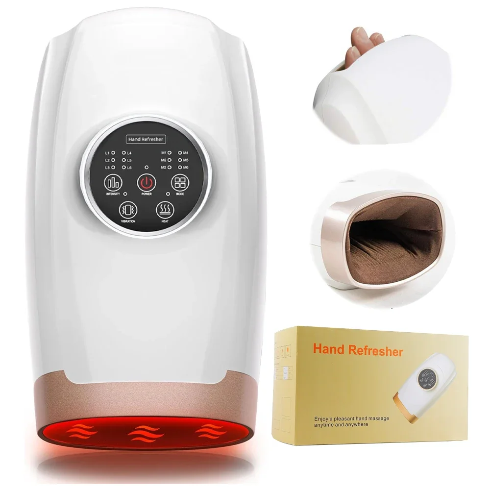 Wholesale Palm Hand Massage Machine Air Pressure Compress Cordless Accupressure Electric Hand Massager With Heat
Wholesale Palm Hand Massage Machine Air Pressure Compress Cordless Accupressure Electric Hand Massager With Heat