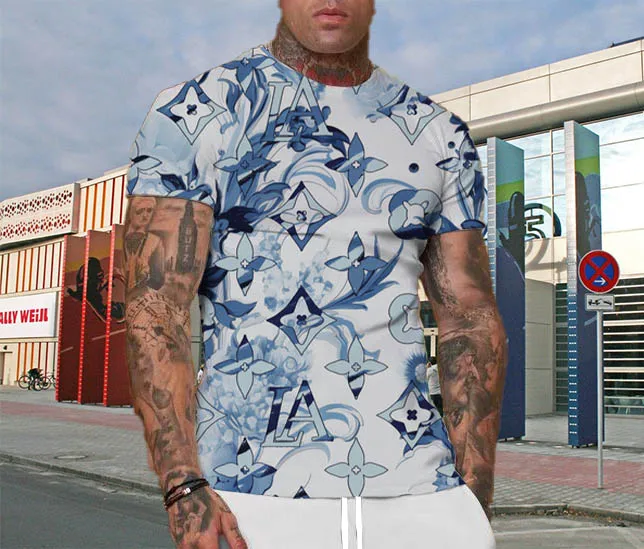 2025 Summer Best-selling Fashion Trend Brand 3D Printing Breathable and Comfortable Outdoor Street Leisure Men's Short Sleeves
2025 Summer Best-selling Fashion Trend Brand 3D Printing Breathable and Comfortable Outdoor Street Leisure Men's Short Sleeves