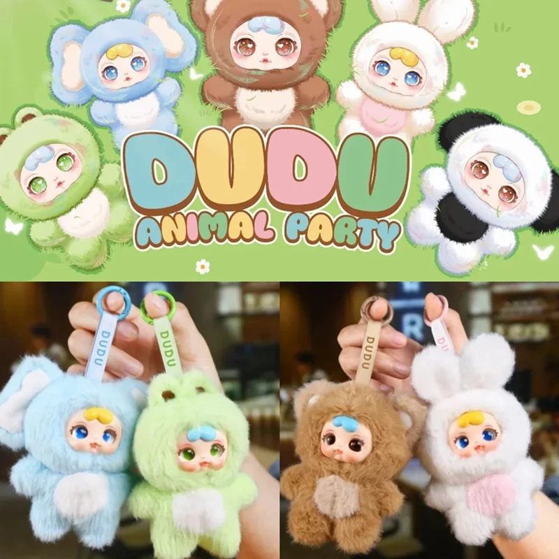 New Dudu Animal Party series Pendant Vinyl blind box Action Figure Toy Kawaii Dolls Mystery Box Children Birthday Gift Toys
New Dudu Animal Party series Pendant Vinyl blind box Action Figure Toy Kawaii Dolls Mystery Box Children Birthday Gift Toys