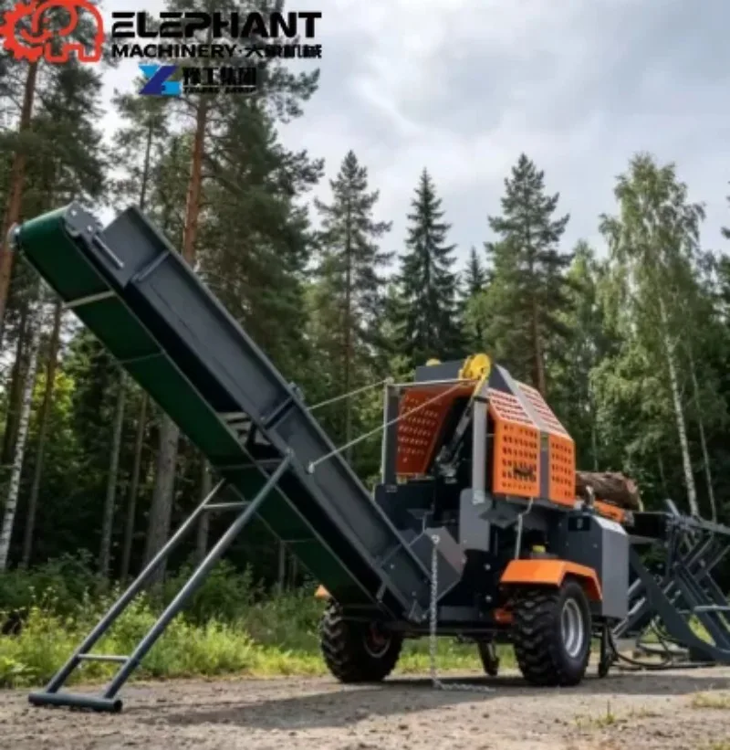 Electric Hydraulic Wood Splitter, Large Log Splitter, Automatic Firewood Cut & Splitter Machine
Electric Hydraulic Wood Splitter, Large Log Splitter, Automatic Firewood Cut & Splitter Machine