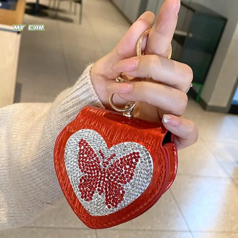 Lipstick Bag Mini Luxury Headphone Bag Key Ring Pendant Love Butterfly Coin Bag Fashionable Coin Purse Handbag Keychain
Lipstick Bag Mini Luxury Headphone Bag Key Ring Pendant Love Butterfly Coin Bag Fashionable Coin Purse Handbag Keychain