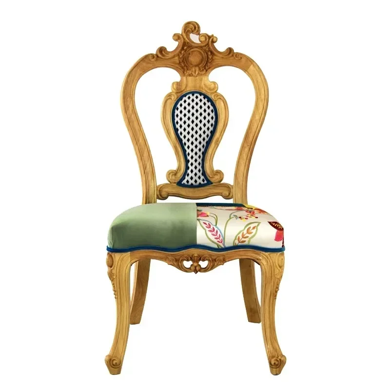 Modern simple home European restaurant, solid wood carving chair, leisure creative office Internet celebrity ins light luxury
Modern simple home European restaurant, solid wood carving chair, leisure creative office Internet celebrity ins light luxury