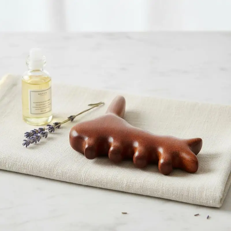 Wooden Gua Sha Foot Massager for Body Face Lymphatic Drainage Soothing Natural Wood Home Spa Tool
Wooden Gua Sha Foot Massager for Body Face Lymphatic Drainage Soothing Natural Wood Home Spa Tool
