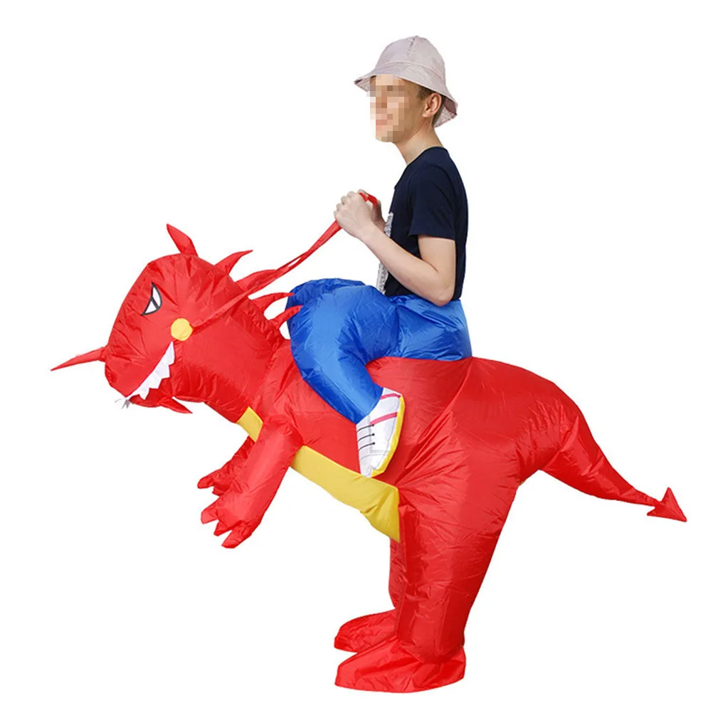 Inflatable Dinosaur Costume Riding Suit Halloween Adult Cosplay Party Stage Performance Comfortable Ventilated Easy to Wear
Inflatable Dinosaur Costume Riding Suit Halloween Adult Cosplay Party Stage Performance Comfortable Ventilated Easy to Wear