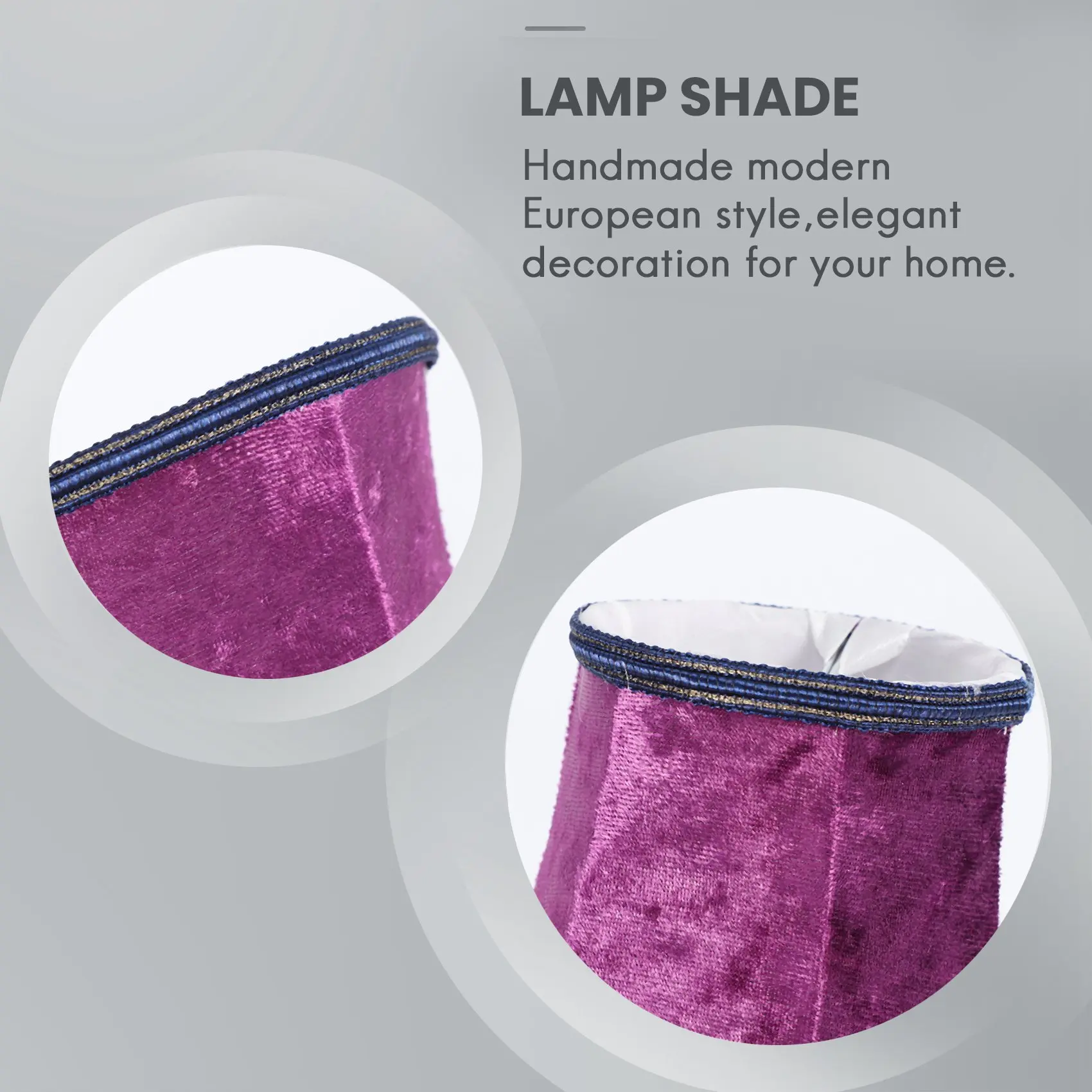 AA63 HOT Fabric Clip On Lamp Shade, E14 Handmade Lampshade For Modern European Style Wall Sconce Lamp, Crystal Lamp, Candle Lamp
AA63 HOT Fabric Clip On Lamp Shade, E14 Handmade Lampshade For Modern European Style Wall Sconce Lamp, Crystal Lamp, Candle Lamp